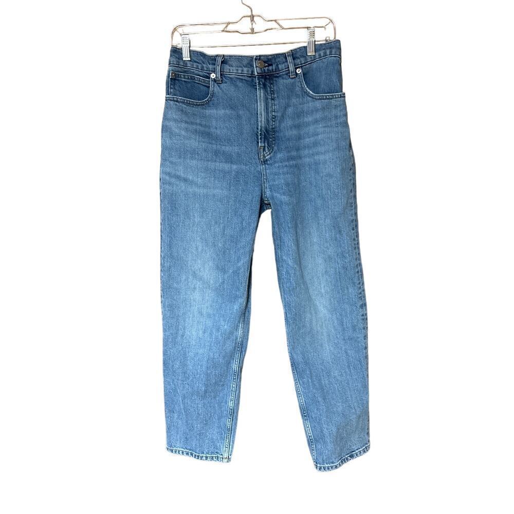 Everlane Women’s The Way High Jean High Rise Organic Cotton Straight Leg Jean 30